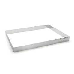 Grand cadre extensible inox rectangle Hauteur 5 cm De Buyer-Cerf Dellier Outlet