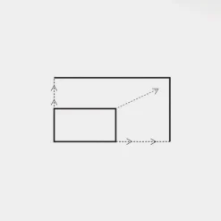 Grand cadre extensible inox rectangle Hauteur 5 cm De Buyer-Cerf Dellier Outlet