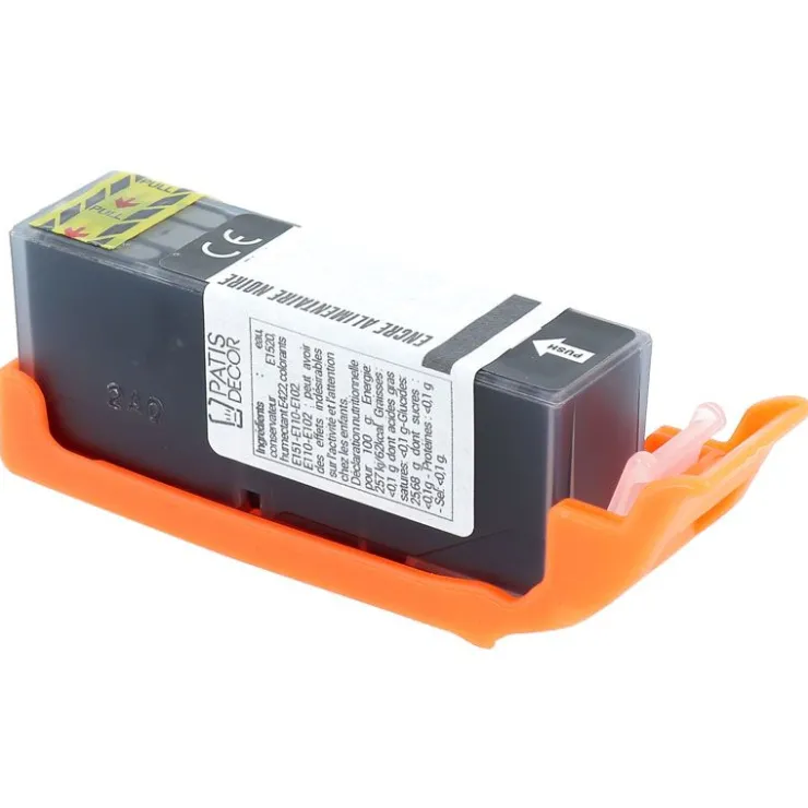 Grande cartouche d'encre alimentaire noire pour MG5450/MG5550/MG5650/MG6450/MX725/IP7250-Cerf Dellier Best