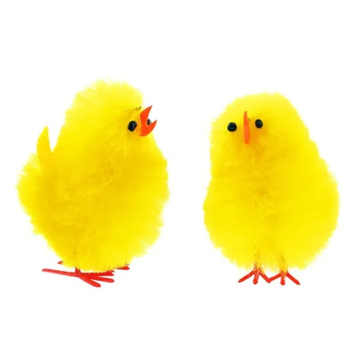 Gros poussin chenille jaune (x15)-Cerf Dellier Hot