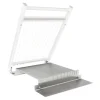 Guitare inox 350x350 socle inox avec plaque de retournement-Cerf Dellier Best