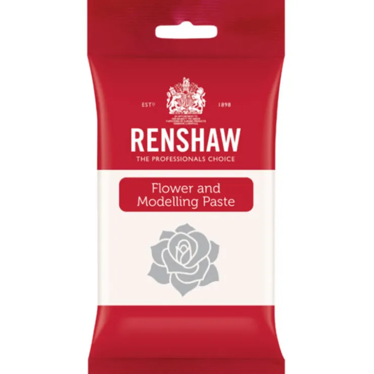Gumpaste blanche Renshaw 250 g - DDM 01/25-Cerf Dellier New