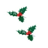 Houx triple vert ø 5 cm (x144)-Cerf Dellier Sale