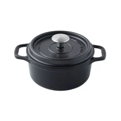 Invicta mijoteuse ronde noire 28 cm-Cerf Dellier Outlet