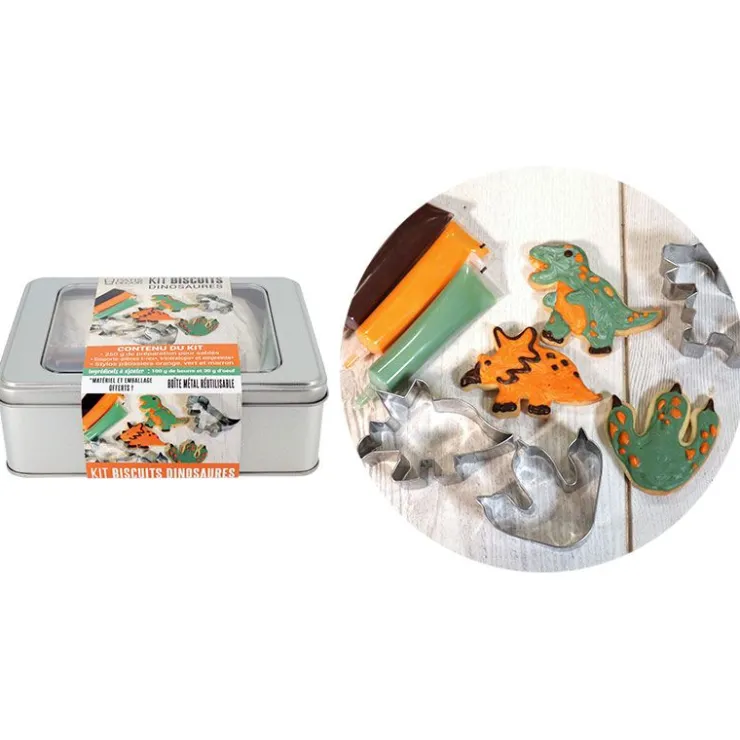 Kit biscuits dinosaures - DDM 05/24-Cerf Dellier Hot