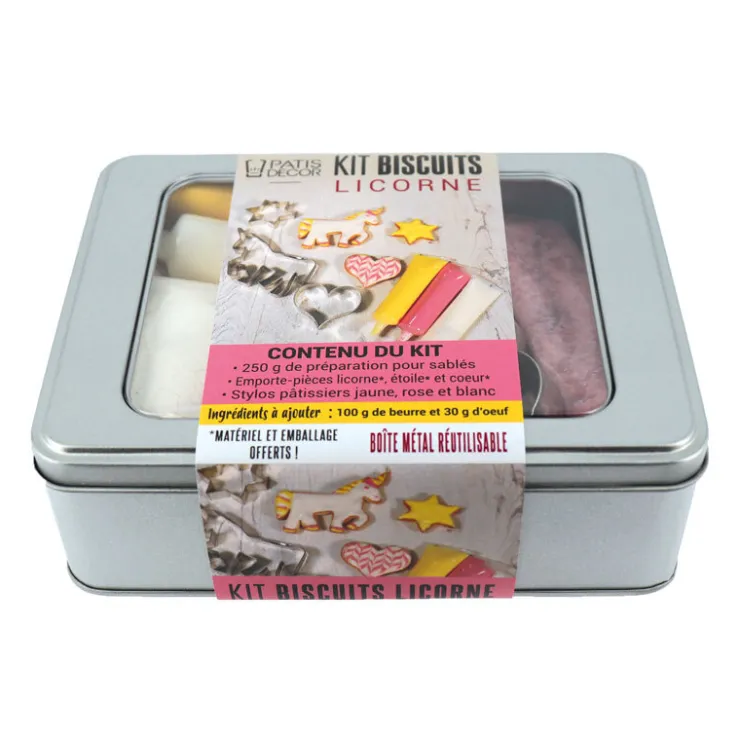Kit biscuits licorne-Cerf Dellier
