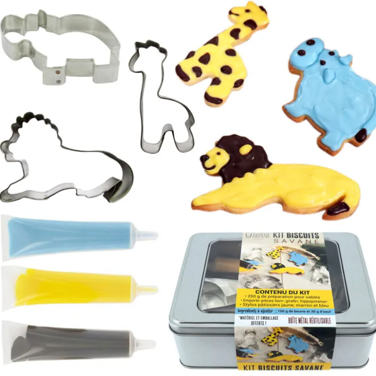 Kit biscuits savane-Cerf Dellier New