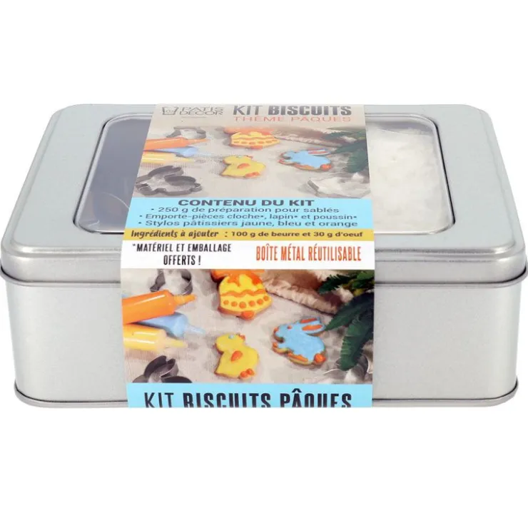 Kit biscuits thème Pâques-Cerf Dellier Sale