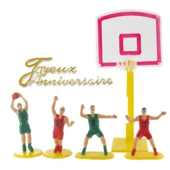 Kit décor gâteau Basket Ball-Cerf Dellier Best