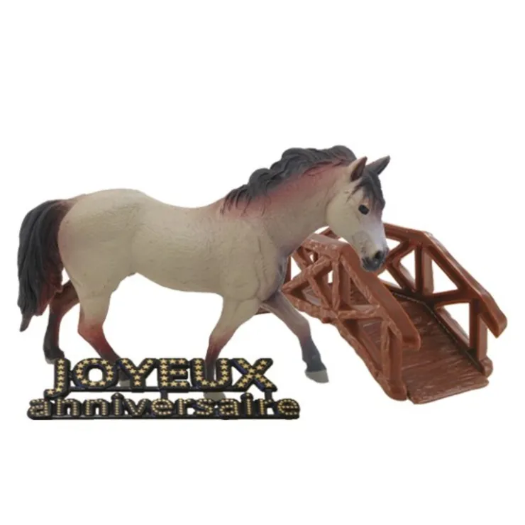 Kit décor Gâteau Cheval au trot-Cerf Dellier Online