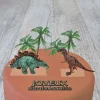 Kit décor gâteau Dinosaures-Cerf Dellier Sale