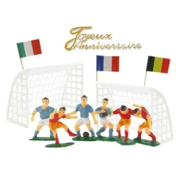 Kit décor Gâteau Football-Cerf Dellier Online