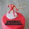 Kit décor gâteau Iron Man-Cerf Dellier Online