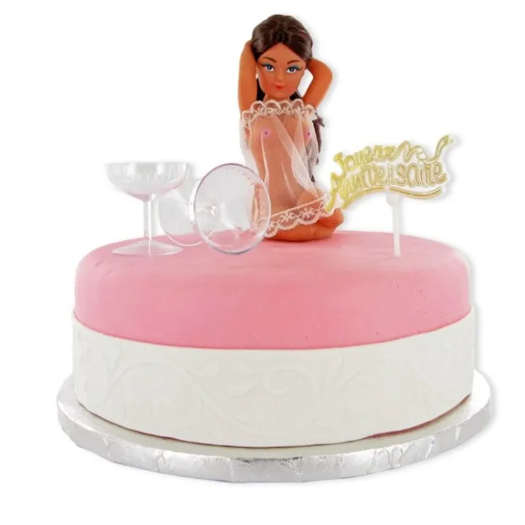 Kit décor Gâteau Sexy Sue-Cerf Dellier Online