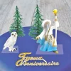 Kit décor Gâteau Sorcier-Cerf Dellier Hot