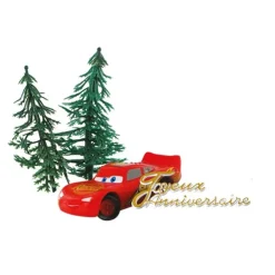 Kit décor gâteau voiture de course-Cerf Dellier Outlet