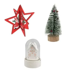 Kit décor étoile de Noël en bois-Cerf Dellier Sale