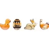 Kit décorations de Pâques en chocolat blanc-Cerf Dellier Outlet