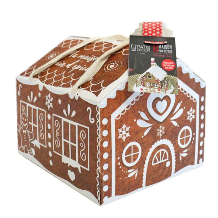 Kit Maison Pain d'Epices emporte-pièces et ingrédients-Cerf Dellier New