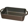Le Chasseur mini-plat rectangulaire noir  23 x 12 cm-Cerf Dellier Online