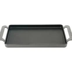 Le Chasseur plancha fonte émaillé 42 x 24 cm-Cerf Dellier Online
