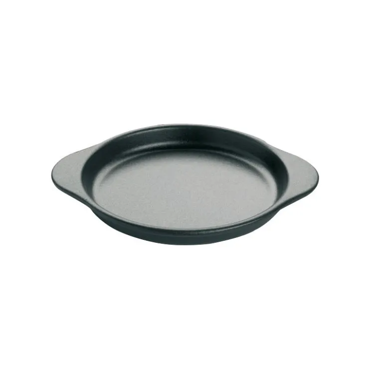 Le Chasseur plat à oeufs rond noir 16 cm-Cerf Dellier Best