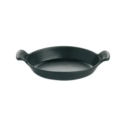 Le Chasseur plat ovale noir 25 cm-Cerf Dellier Clearance