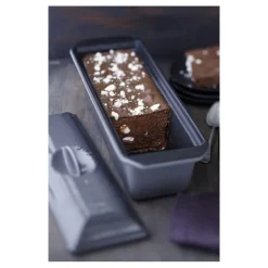 Le Chasseur terrine avec couvercle noire 28 cm-Cerf Dellier Outlet