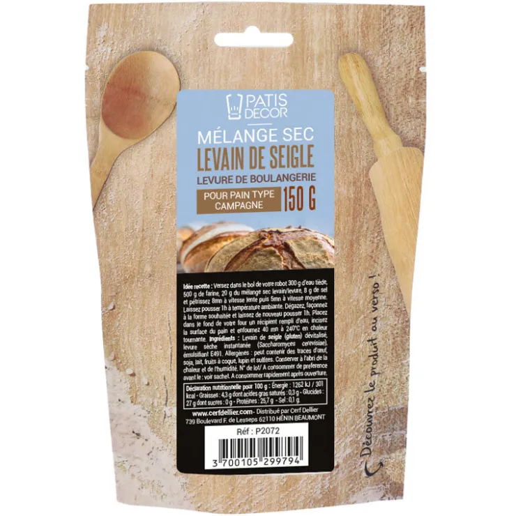 Levain de seigle 150 g-Cerf Dellier Outlet
