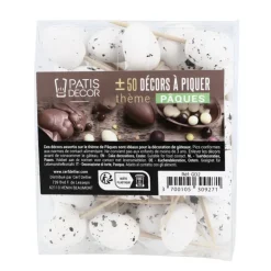 Lot cakes toppers œufs de Pâques (±50)-Cerf Dellier Outlet