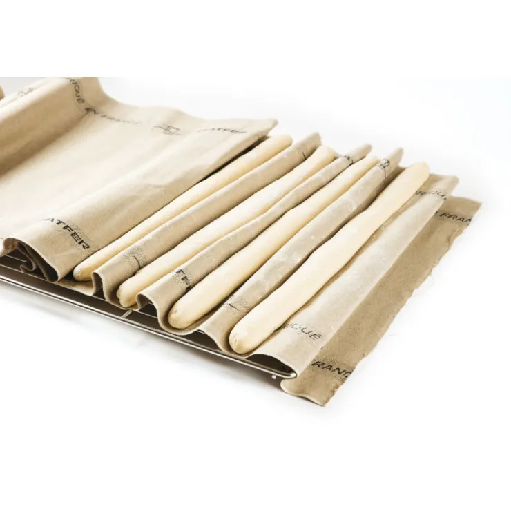 Lot de 10 toiles à couche ourlées pour ""parisiens"" 2,3 largeur 60 cm-Cerf Dellier Best