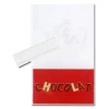 Lot sachets motif chocolat + liens - 14 x 23 cm (x10)-Cerf Dellier Sale