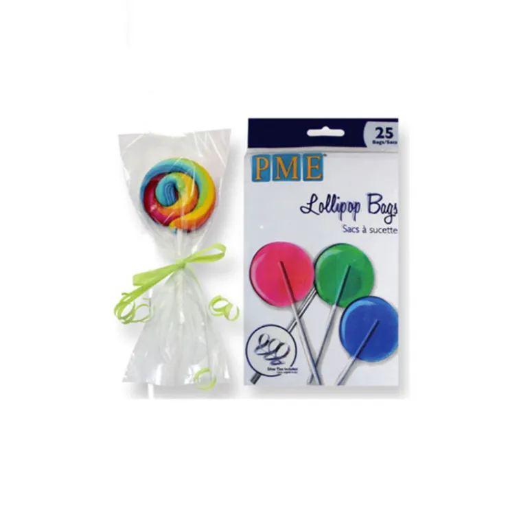 Lots sachets sucettes PME - 152 x 95 mm (x25)-Cerf Dellier Online