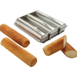 Matfer pain de mie rond triple inox 30 cm diamètre 7 cm 300 g-Cerf Dellier Sale