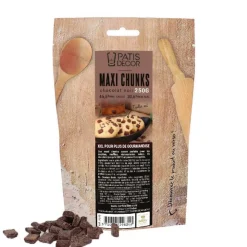 Maxi chunks de chocolat noir 250 g-Cerf Dellier Hot