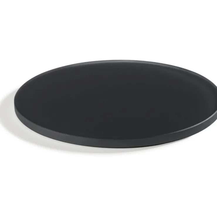 Mealplak plateau rond 24,5 cm anthracite-Cerf Dellier Hot