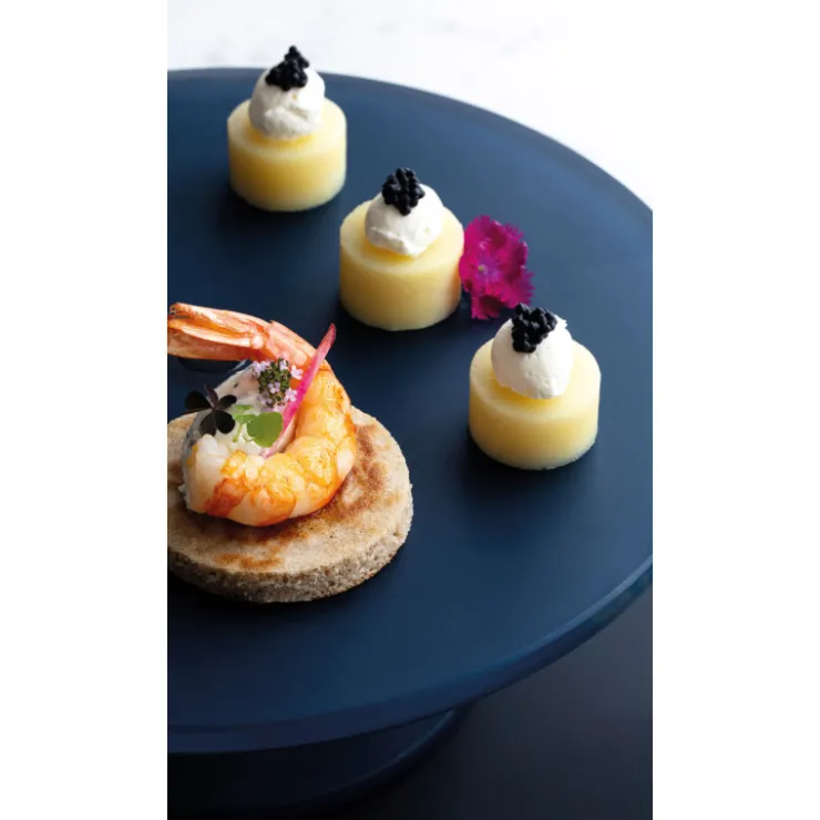 Mealplak présentoirs à gâteaux ronds anthracite 11 cm-Cerf Dellier Outlet