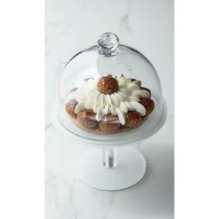 Mealplak présentoirs à gâteaux ronds blanc 11 cm-Cerf Dellier Discount