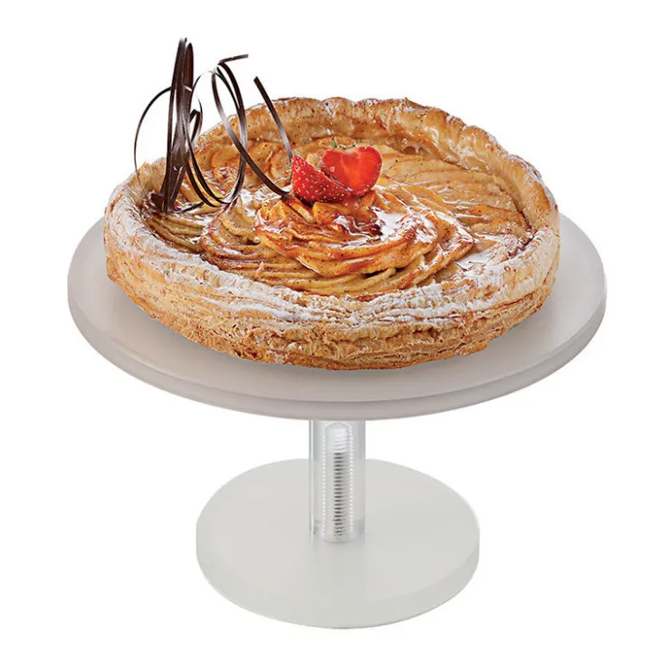 Mealplak présentoirs à gâteaux ronds blanc 11 cm-Cerf Dellier Discount