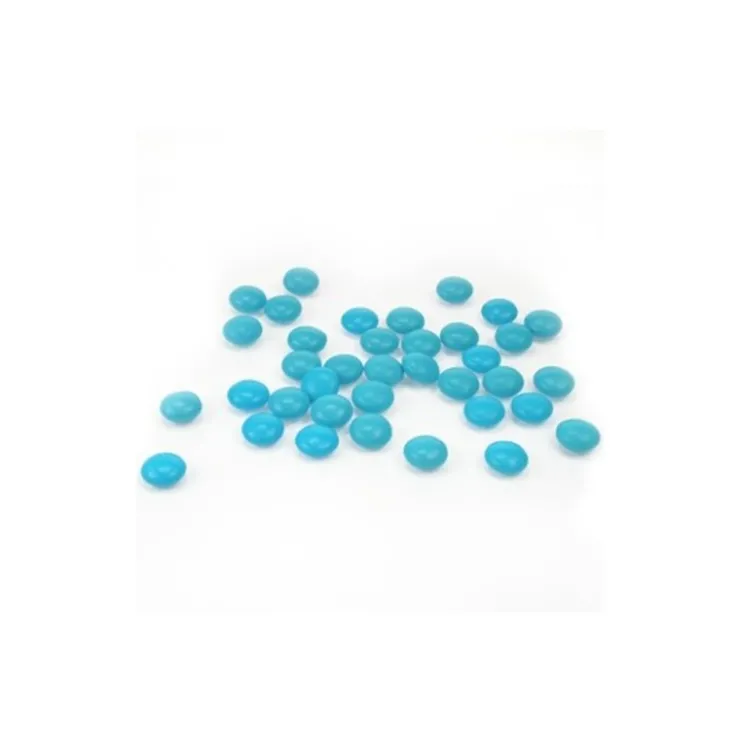 Mini Confettis choco turquoise (90 g)-Cerf Dellier New