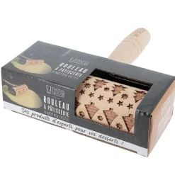 Mini rouleau empreintes Sapins-Cerf Dellier Hot
