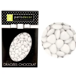 Mini-coeurs chocolat blanc 500 g-Cerf Dellier New