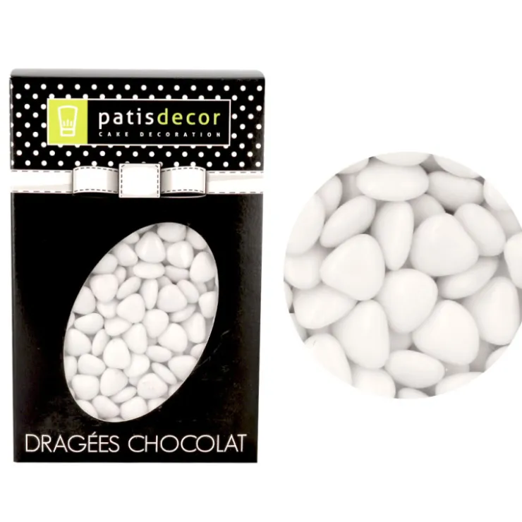 Mini-coeurs chocolat blanc 500 g-Cerf Dellier New
