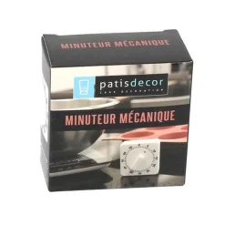 Minuteur mécanique 60 minutes-Cerf Dellier New