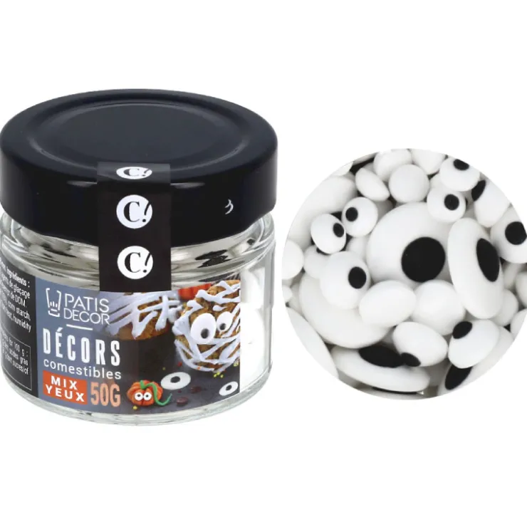 Mix yeux comestibles 50 g-Cerf Dellier New