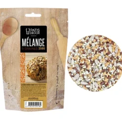 Mélange de 6 graines pour pain 250 g-Cerf Dellier Outlet