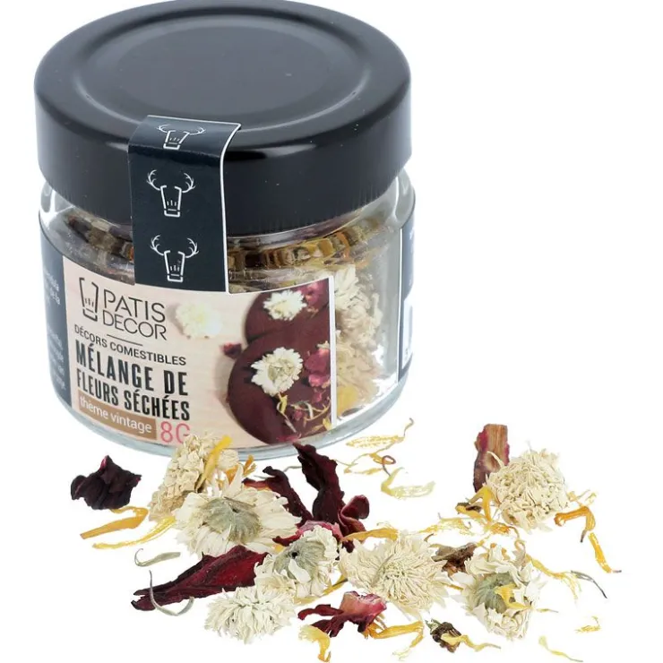Mélange de fleurs séchées vintage 8 g-Cerf Dellier Clearance