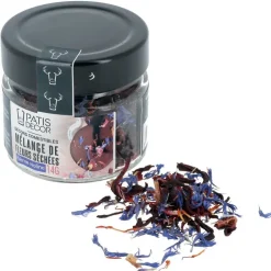 Mélange de fleurs séchées violines 14 g-Cerf Dellier Clearance