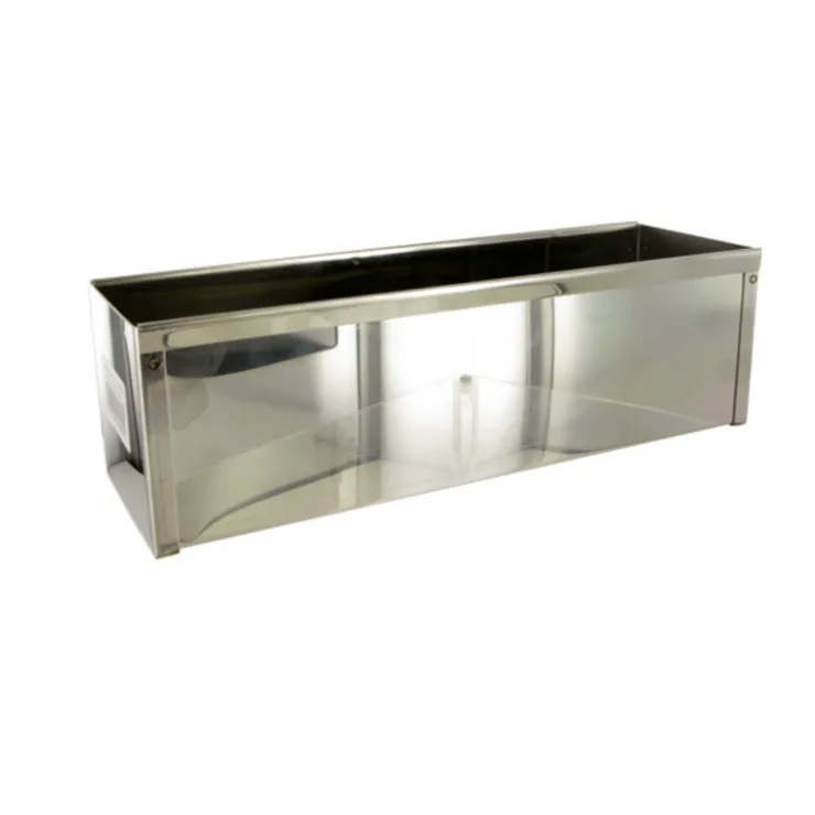 Moule à bûche carré inox 30 x 9 cm-Cerf Dellier Outlet
