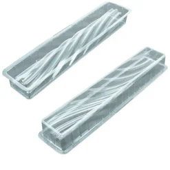 Moule à bûche Torsadé (x 12)-Cerf Dellier Best